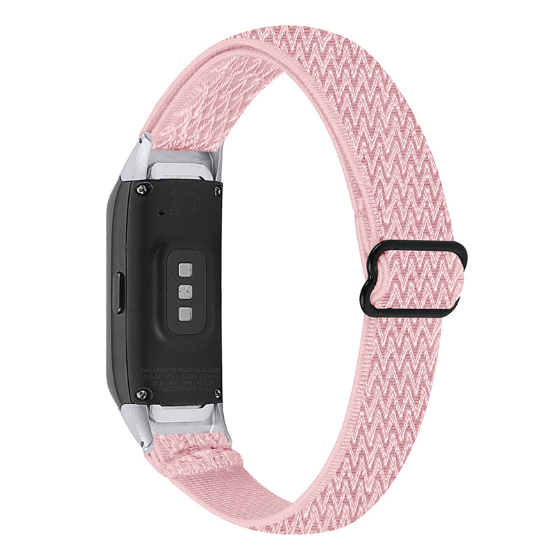 For Samsung Galaxy Fit R370 Woven Elastic Watch Band Adjustable Nylon Replacement Strap Wristband For Samsung Galaxy Fit R370 Woven Elastic Watch Band Adjustable Nylon Replacement Strap Wristband